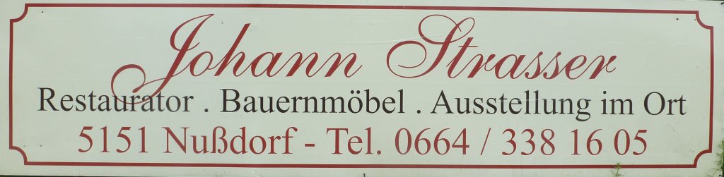 Restaurator Strasser